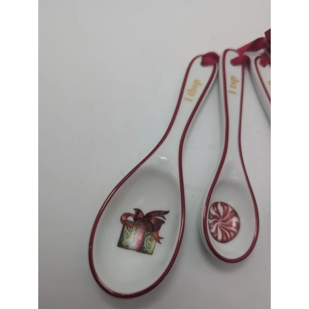 Williams-Sonoma 'Twas the Night Measuring Spoons Set - Christmas Holiday